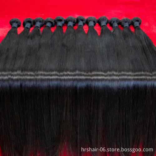 Wholesale Unprocessed Raw Straight brazilian Human Hair Bundles,human hair extension, bone straight Cuticle Aligned Hair